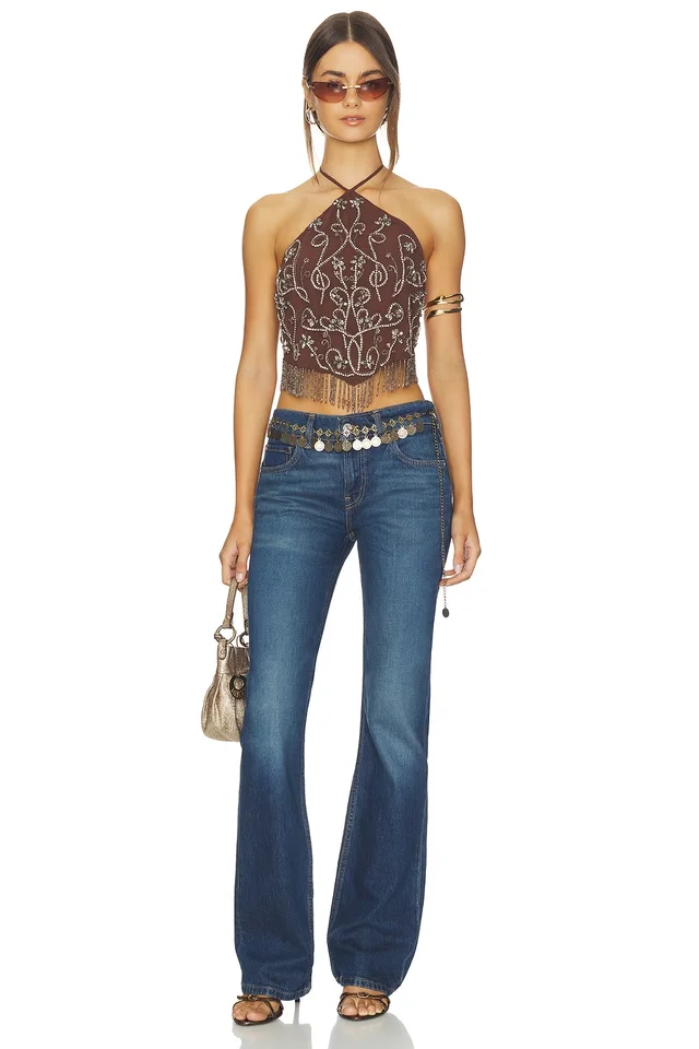 NBD Lalita Top in Brown, photo 4 of 5 from REVOLVE (Canada)