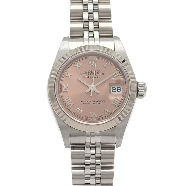 Rolex Datejust Stainless Steel White Gold Automatic in White from The Reluxe