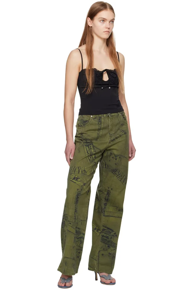 Blumarine Black Paneled Camisole, photo 4 of 4 from SSENSE