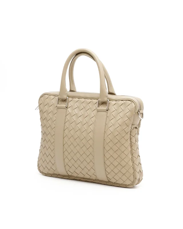 Bottega Veneta Intrecciato Slim Business Bag in Woven leather from A Retro Tale, photo 2 of 8