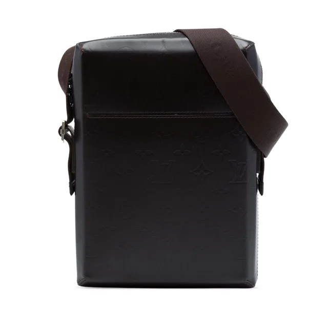 Brown Louis Vuitton Monogram Glace Bobby Crossbody Bag in Brown Leather from Designer Revival