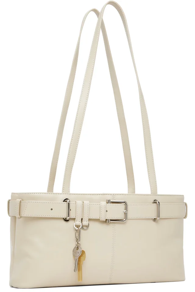 OSOI Off-White Shoulder Brocle Bag, photo 2 of 4 from SSENSE