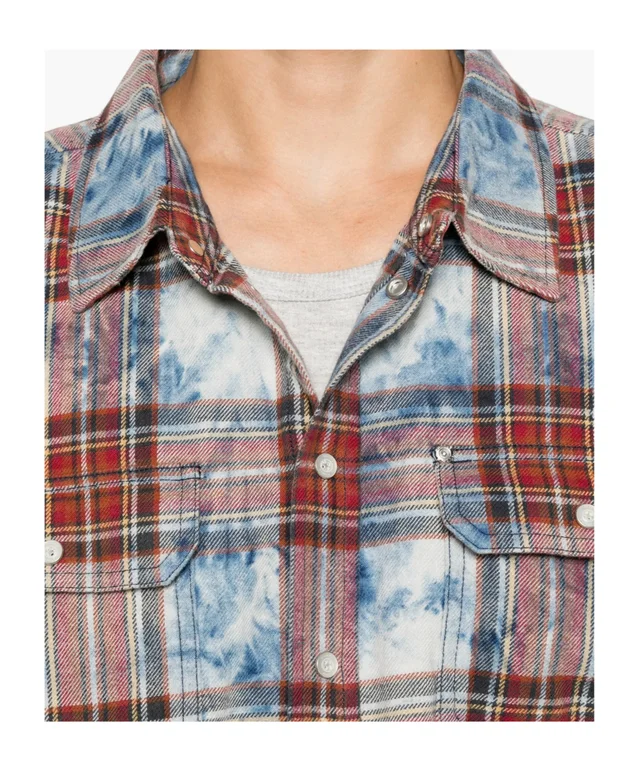 PURPLE BRAND Check Print Shirt, photo 7 of 7 from SENSER