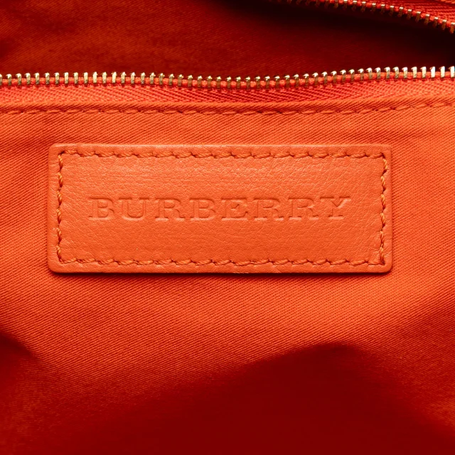 Beige Burberry Small Haymarket Check Coated Canvas and Calfskin Canterbury Tote in Beige Calfskin from Designer Revival, photo 5 of 6