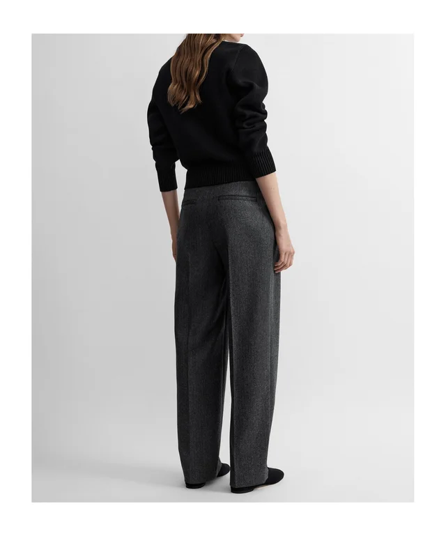 Toteme pleated herringbone-pattern trousers, photo 5 of 5 from SENSER