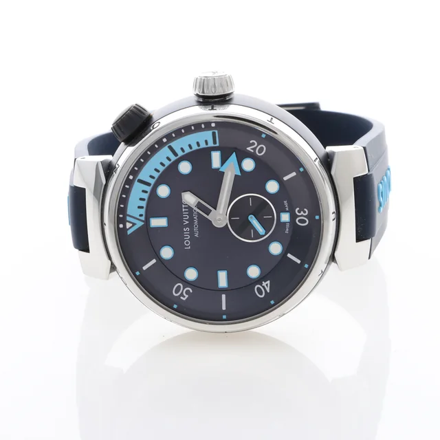 Louis Vuitton Tambour Street Diver Steel Watch (QA121) from GUGUS, photo 4 of 7