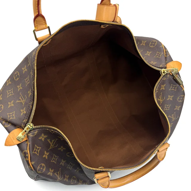 Louis Vuitton Monogram Keepall 50 Luggage Brown M41426 in Brown Coated canvas from Luxury Promise, photo 2 of 2