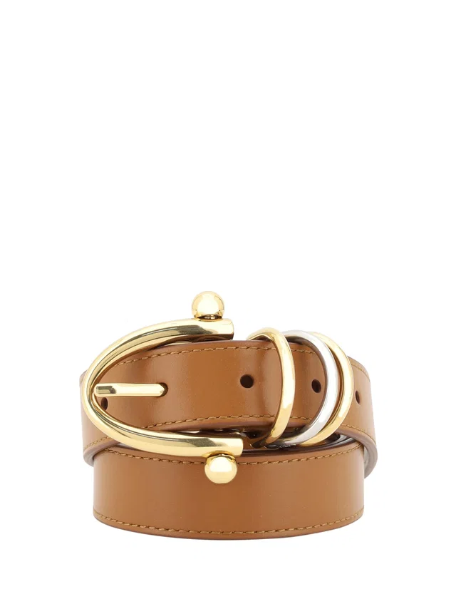 Chloé Leather Bracelet Belt — Brown Clay Calf Bos Taurus in Brown Leather from HEWI