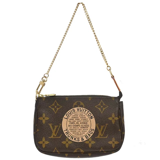 Louis Vuitton 2007 Monogram Mini Pochette Accessoires Handbag M60153 in Coated canvas from AMORE Vintage Tokyo
