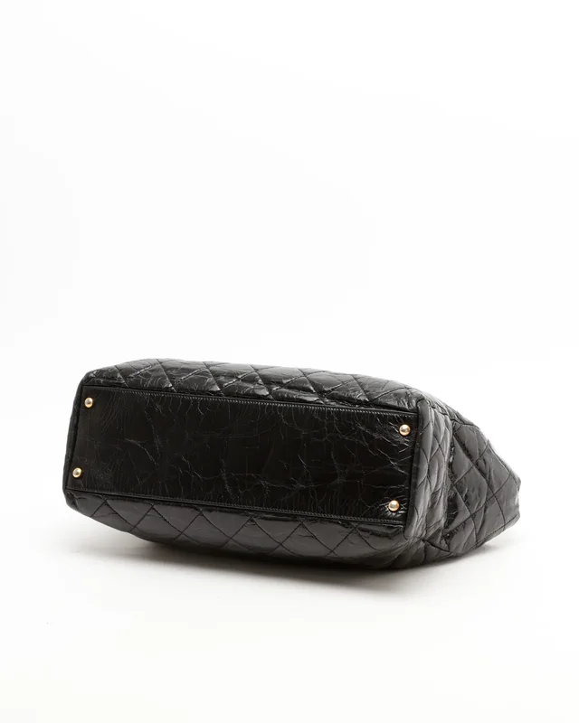 Chanel 2.55 Reissue Glazed Tote Bag in Leather from A Retro Tale, photo 4 of 12