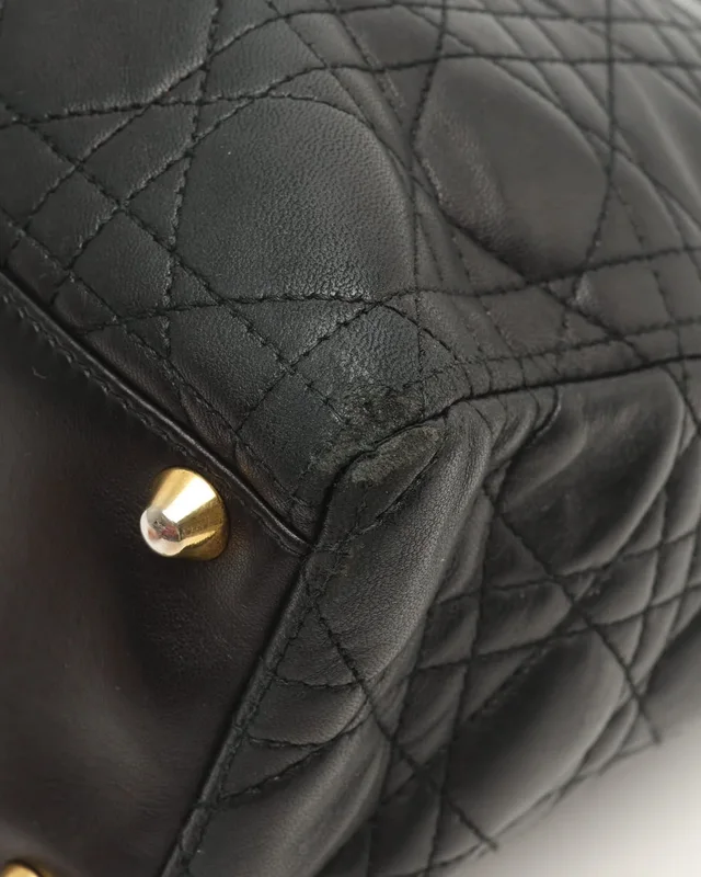 Large Lady Dior Bag in Lambskin from A Retro Tale, photo 7 of 9