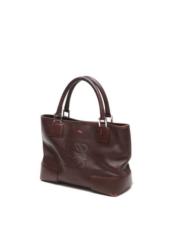 Loewe Amazona Tote Bag in Leather from A Retro Tale, photo 3 of 7