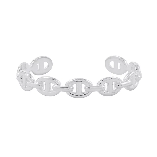 Hermès Chaine d'Ancre Bangle Size SH SV925 from GALLERY RARE