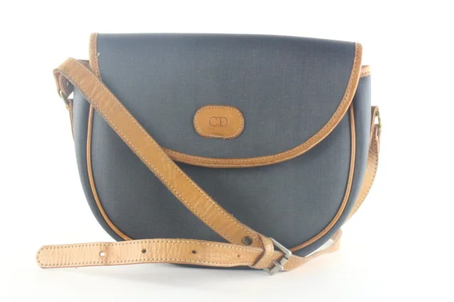 Dior Two Tone Crossbody in Leather from Bagriculture
