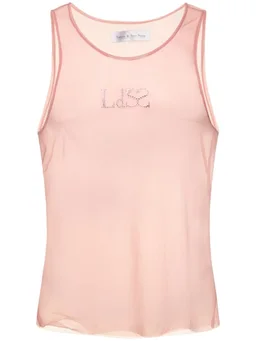Ludovic de Saint Sernin Sleeveless top with detail in 100% Polyester, photo 2 of 11 from LUISAVIAROMA