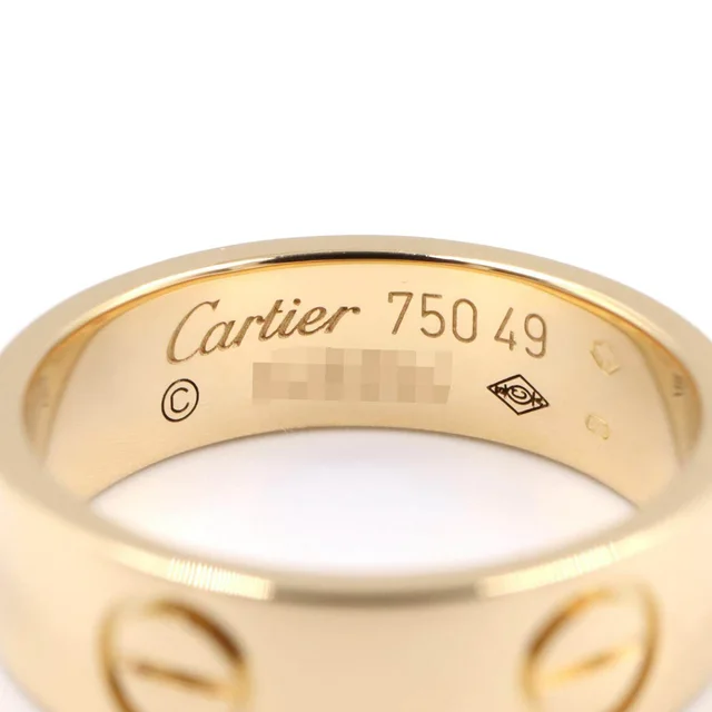 Cartier Love Au750 Ring Size 49 from LuxUness, photo 2 of 2
