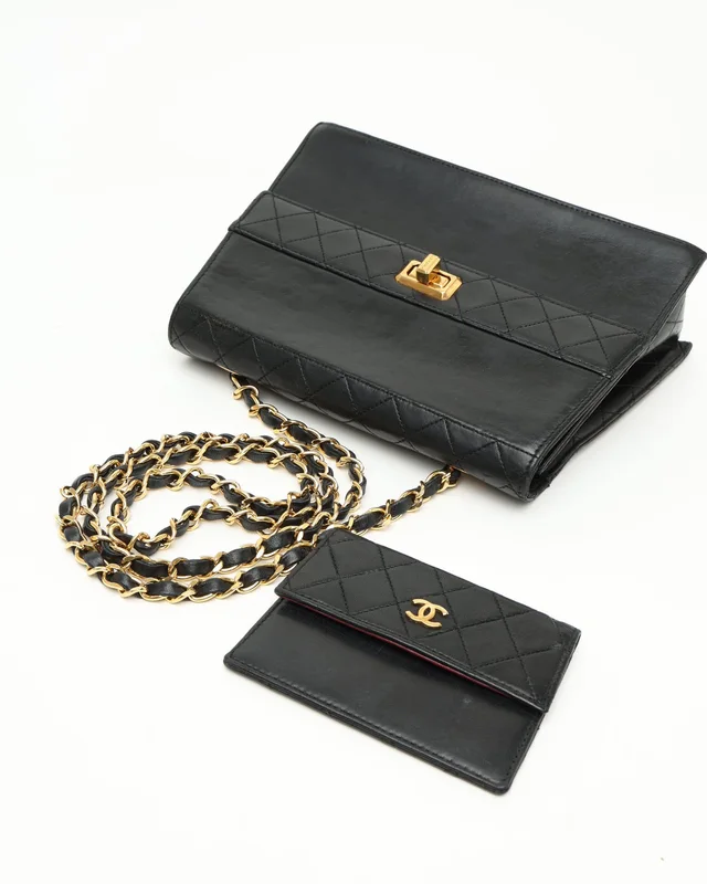 Chanel Trapezoid Flap Bag in Leather from A Retro Tale, photo 5 of 11
