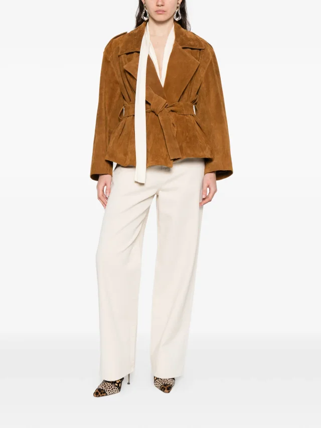 Blanca Vita belted kimono jacket, photo 2 of 2 from FARFETCH