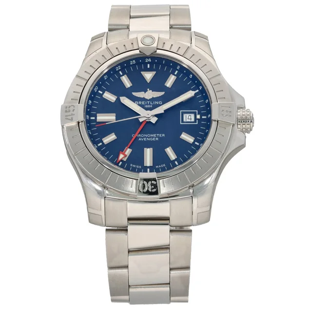 Breitling Avenger A17318 43mm Stainless Steel Watch from H&T