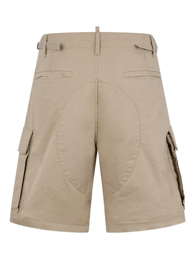DSQUARED2 light cotton Utility Kawaii shorts, photo 2 of 2 from FARFETCH