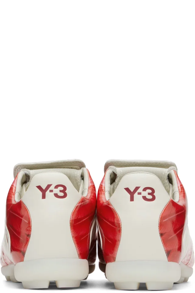Y-3 Red F50 Beast Sneakers, photo 2 of 5 from SSENSE
