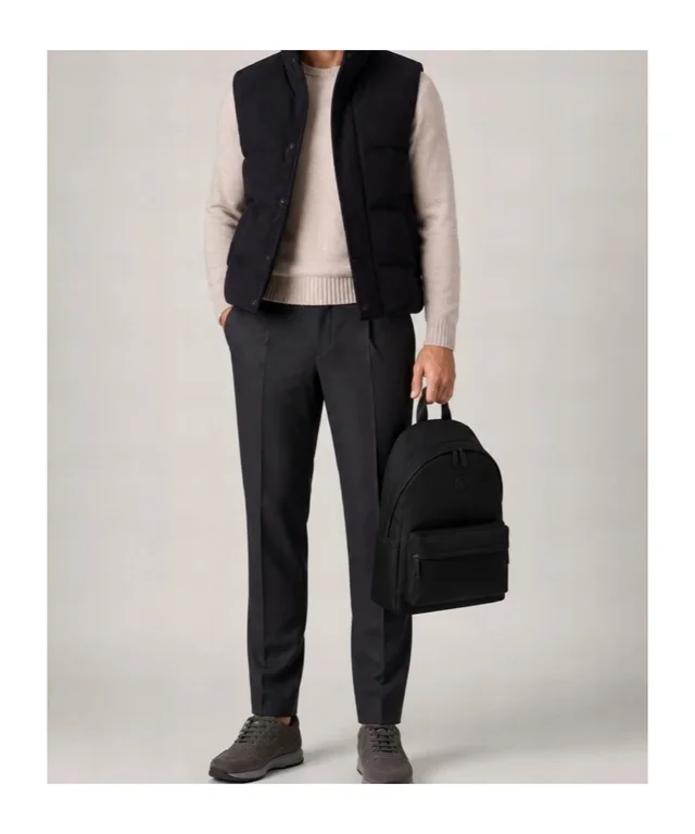 Herno Quilted Padded Gilet, photo 4 of 4 from SENSER