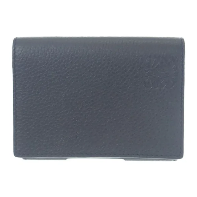 Loewe Trifold Wallet C660 Tr2 X02 Trifold Wallet Soft Grain Calf Black Men in black from Poshmark, photo 1 of 1