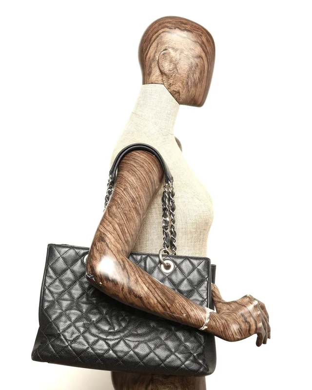 Chanel Caviar GST Grand Shopping Tote Bag in Caviar leather from A Retro Tale, photo 11 of 11