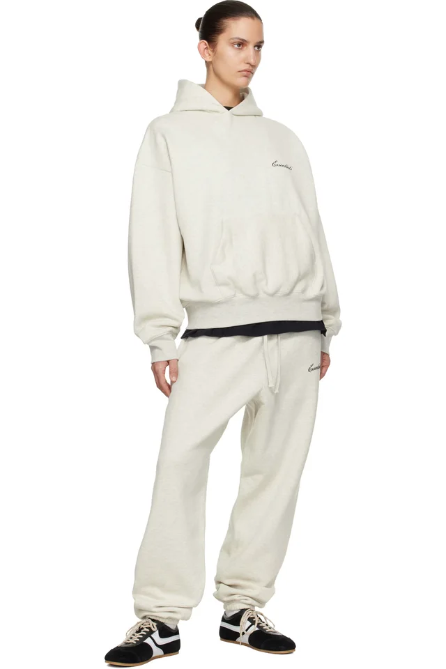 Fear of God ESSENTIALS Off-White Classic Hoodie, photo 4 of 4 from SSENSE