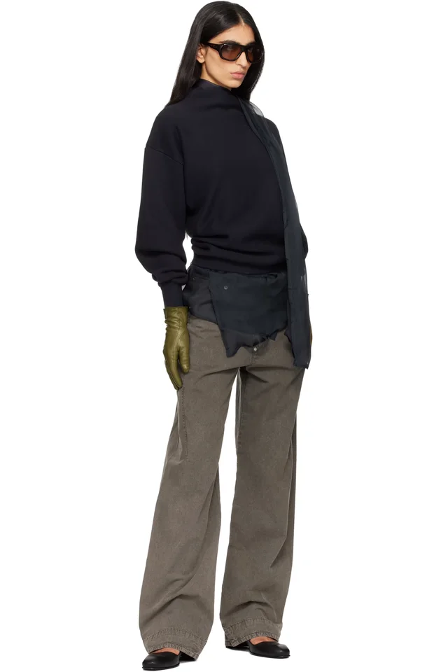 6397 Gray Darted Jeans, photo 4 of 4 from SSENSE