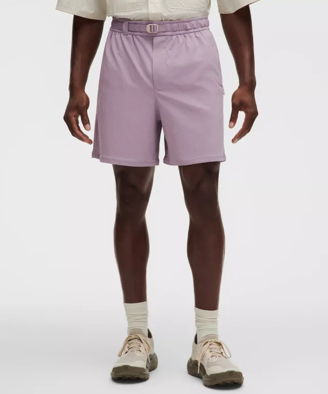 lululemon UV-Protective Relaxed Hike Short 6" in Lotus Lavender, photo 2 of 8 from lululemon
