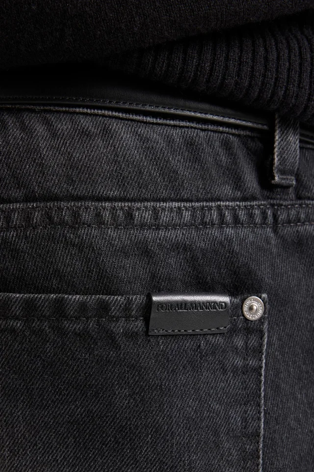 7 For All Mankind Leather‑look zip‑ankle skinny trousers, photo 3 of 3 from SENSER