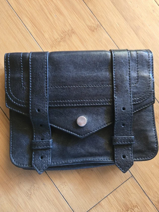 Proenza Schouler Ps1 Wallet Messenger Bag Without Chain in black Leather from Poshmark