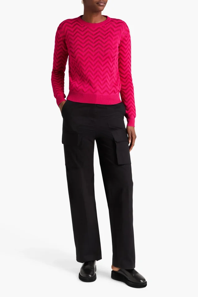 Missoni Crochet-Knit Cotton-Blend Sweater, photo 2 of 4 from THE OUTNET