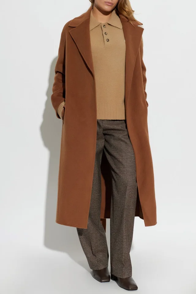 Zadig & Voltaire Meli Belted Coat, photo 3 of 5 from SENSER