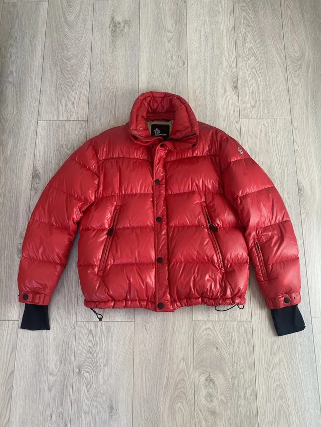 Moncler Genius Grenoble Arlaz Nylon Down Jacket in red Nylon from Grailed