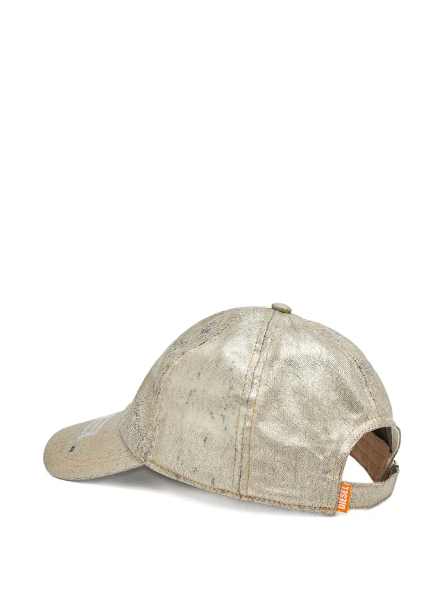 Diesel x Karol G logo-detail metallic-effect cap, photo 2 of 2 from FARFETCH