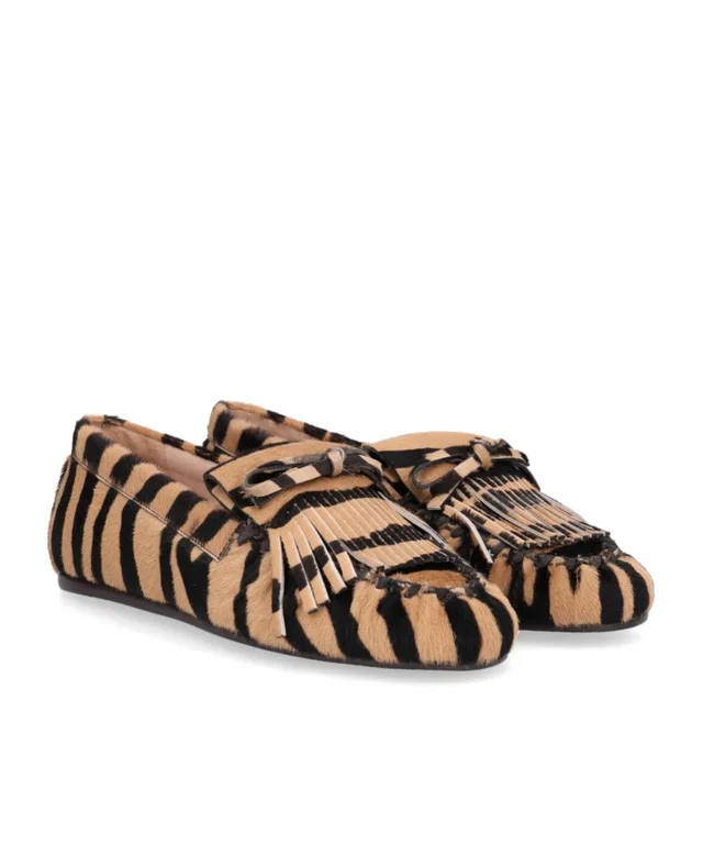 Stuart Weitzman Britt fringed loafer, photo 2 of 5 from SENSER