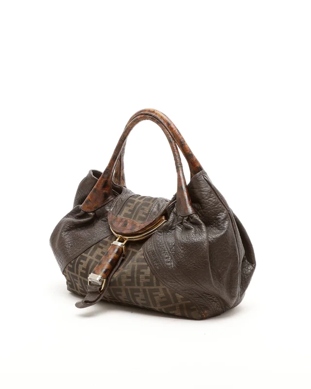 Fendi Zucca Spy Bag in Woven leather from A Retro Tale, photo 2 of 11