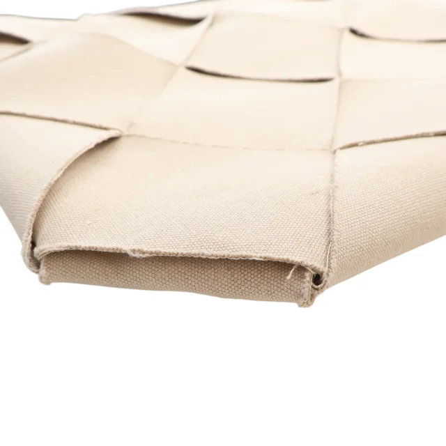 Bottega Veneta Small Canvas French Calfskin Slip Tote in Beige Calfskin from Designer Revival, photo 9 of 13