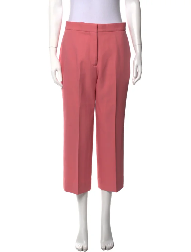 Stella McCartney Straight Leg Pants in pink from The RealReal