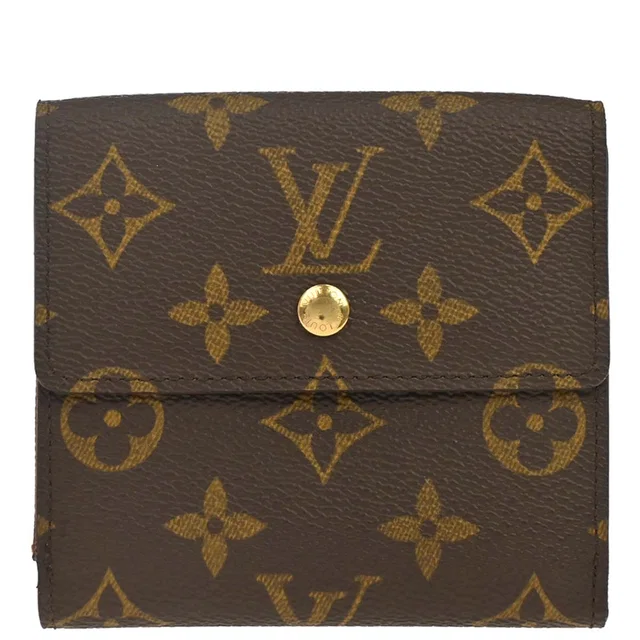 Louis Vuitton Porte Monnaie Billet Cartes Credit Wallet M61652 in Coated canvas from AMORE Vintage Tokyo