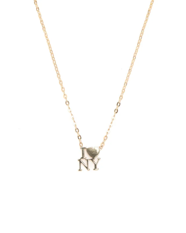 Tiffany & Co. I Love NY 18ct Gold Necklace in Gold from A Retro Tale