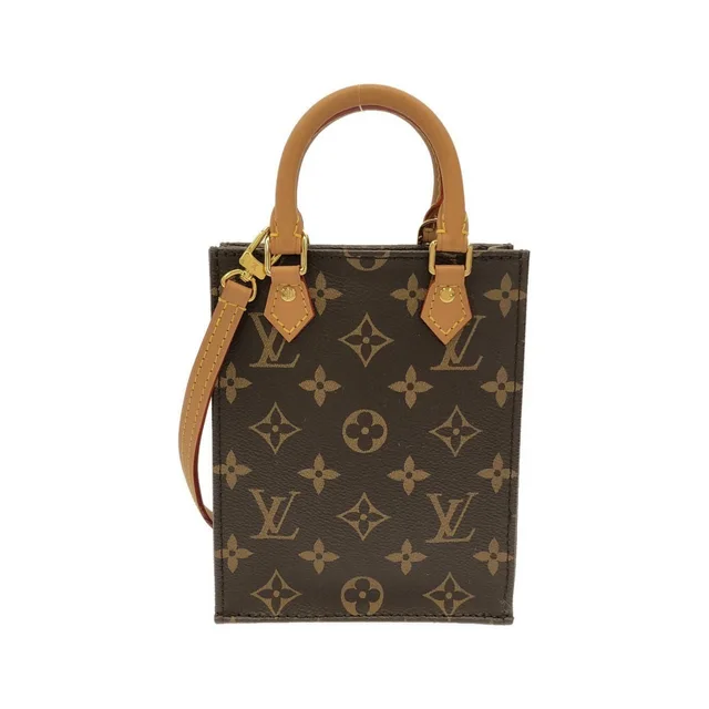 Louis Vuitton Monogram Petite Sac Plat in Coated canvas from The Reluxe