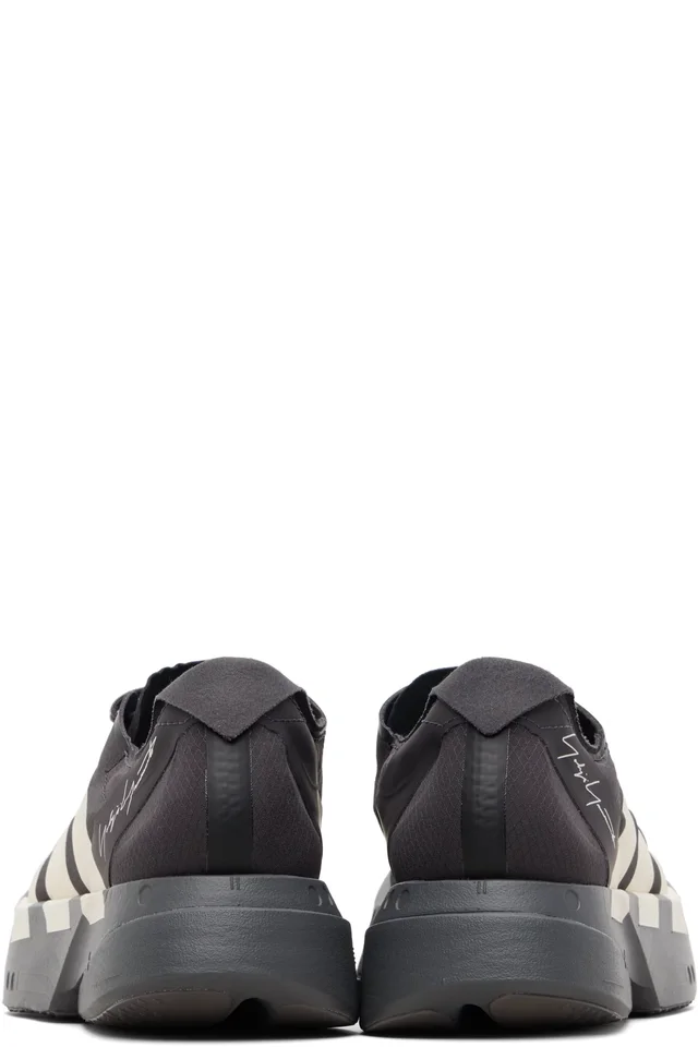 Black Y-3 ADIOS PRO 4 Sneakers, photo 2 of 5 from SSENSE