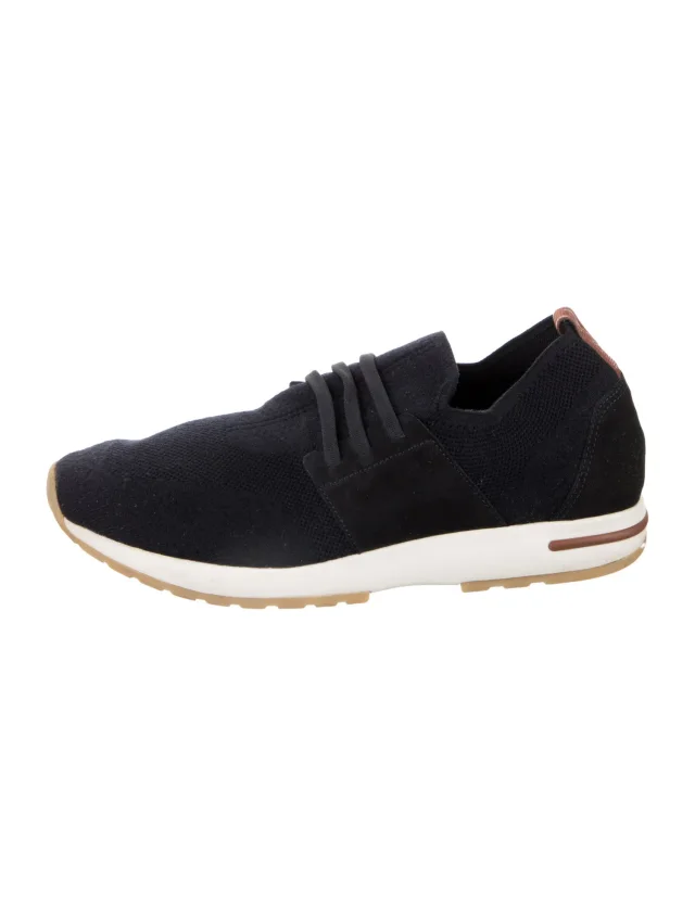 Loro Piana 360 Lp Flexy Walk Sneakers Boat Shoes in blue from The RealReal