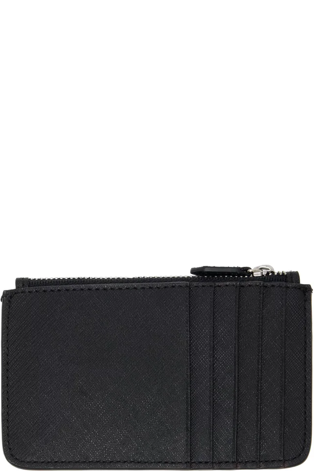 Vivienne Westwood Black Half Moon Card Holder, photo 2 of 2 from SSENSE
