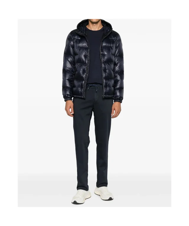 Herno Quilted Zip-Up Hooded Jacket, photo 5 of 5 from SENSER