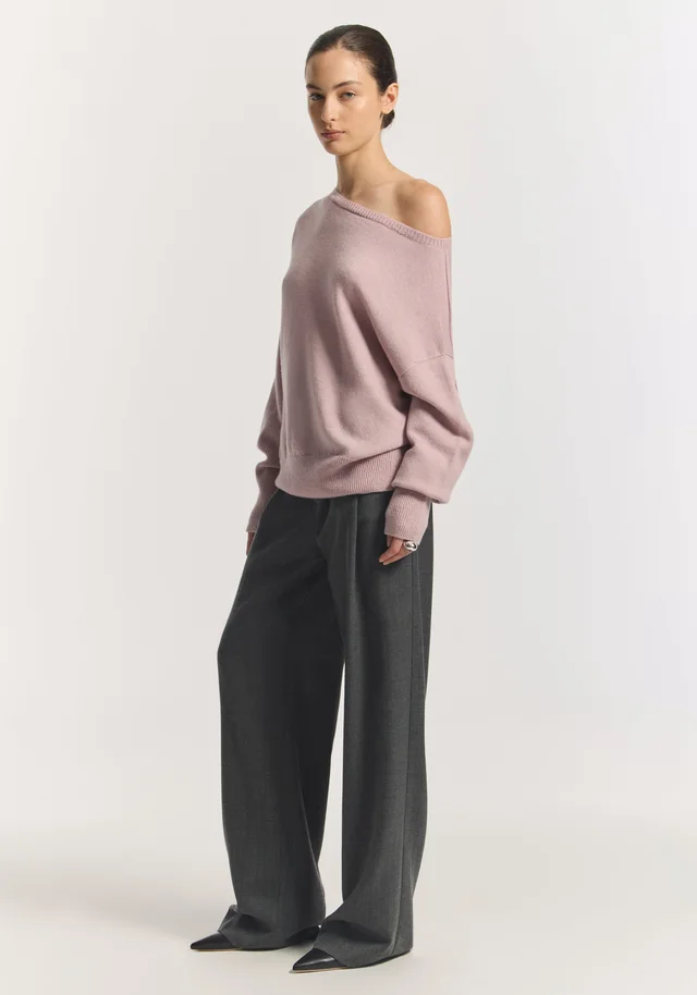 VIKTORIA & WOODS Atmosphere Merino Knit in Pink from Viktoria & Woods, photo 1 of 1
