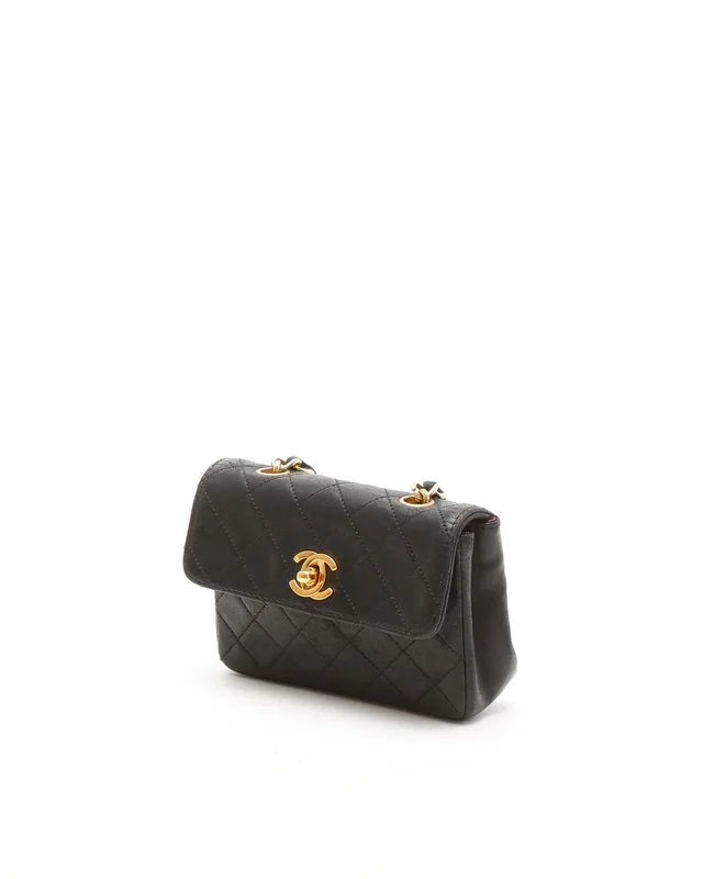 Chanel Classic Extra Mini Single Flap Bag in Lambskin from A Retro Tale, photo 2 of 11